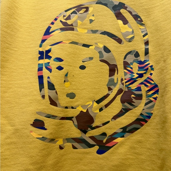BILLIONAIRE BOYS CLUB BB CAMO HELMET CREW - BUFF YELLOW Size L - Picture 4 of 9